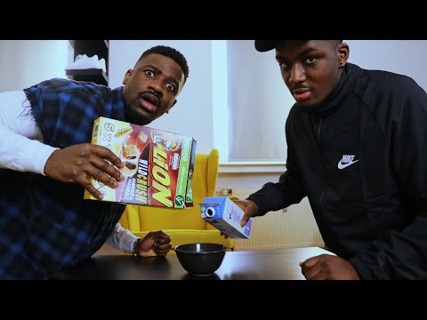 WAS KOMMT ZUERST - CORNFLAKES ODER MILCH ?! 😳