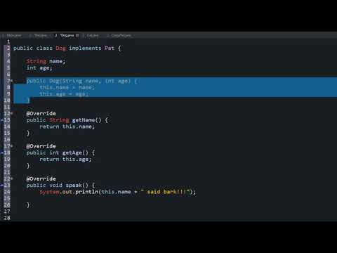 Java Programming Tutorial - 33 - Interface