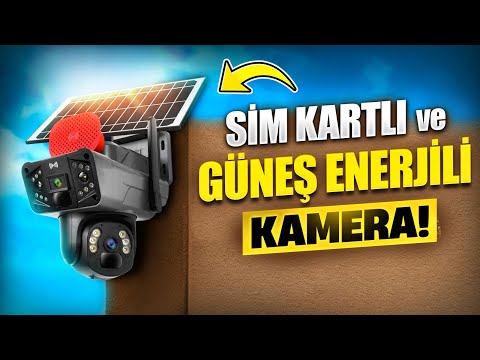 Sim Kartlı ve Güneş Enerjili Güvenlik Kamerası aldık, denedik!