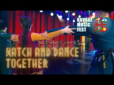 KAVKAZ MUSIC FEST | Balkaria Show | Balkarian dance "Gollu"
