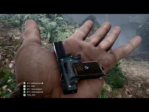 A Kill with the Smallest Gun in Battlefield 1