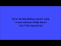 Arttu Wiskari - Kahvimaito (LYRICS) 