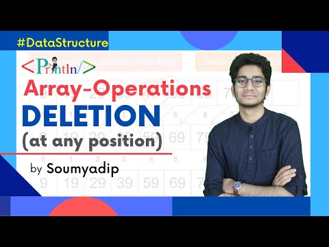 #1.4 Array Operations - Delete an Element at Specific Position | Array | Data Structure | Println