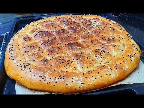 خبز البيدا التركي الذي حصد الملايين من المشاهدة بدون بيض او زبدة يحضر بالملعقة في دقائق