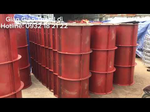 Cốp pha tròn, Cốp pha trụ , sản xuất cốt pha