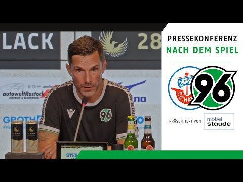 PK nach dem Spiel | F.C. Hansa Rostock - Hannover 96