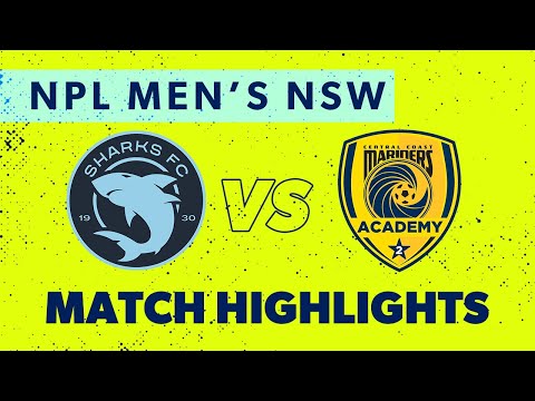 NPL Men's NSW Round 7 Highlights – Sutherland Sharks v Central Coast Mariners