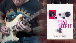 Video thumbnail for Vertex Tone Secret overdrive pedal - demo by RJ Ronquillo by R.J. Ronquillo