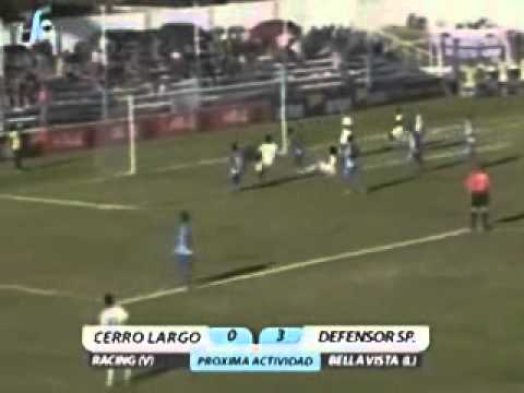 Gol Diego Ferreira. 0-2. 12ª fecha Cerro Largo 0-3 DSC. (1er gol torneo)