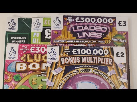 👍Let's play 10 scratch cards👍