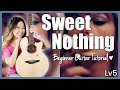 Sweet Nothing 💙 Taylor Swift Guitar Tutorial Beginner Lesson Easy | Chords | Strumming | Play-Along