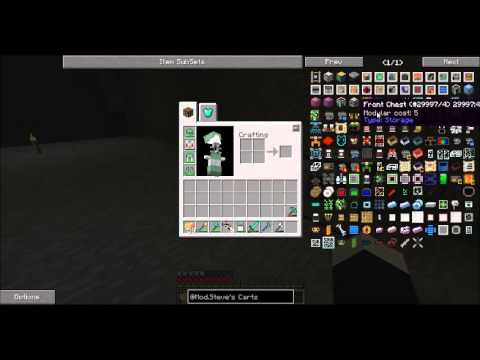 Let's Play FTB Unleashed Episode 14 Carts And More!!!!