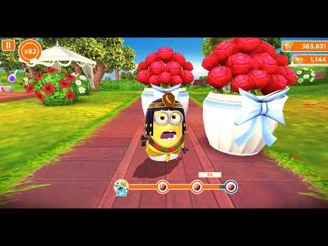 Minion Rush - Level 701 - Near misses in the Minion Park