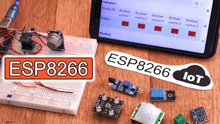 ESP8266 + Arduino + database - Control Anything from Anywhere