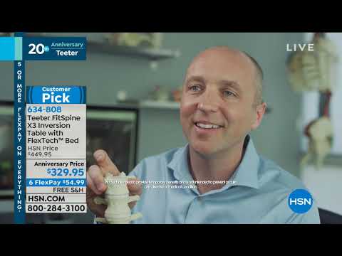 HSN | Teeter Inversion 20th Anniversary 11.18.2018 - 08 AM