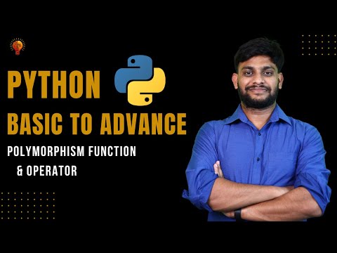 Polymorphism Function Operator Python Beginner To Advance Python Tutorial