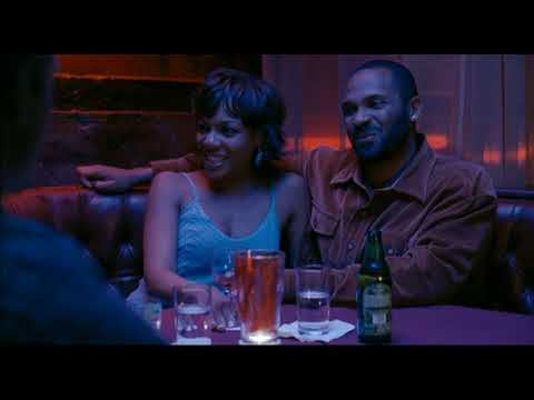 Something New (2006) official trailer frame with Kenya and Brian meeting amid Los Angeles greenery