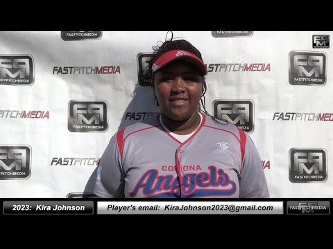2023 Kira Johnson Committed Southern University Power Hitting 1st Base Softball Skills Video