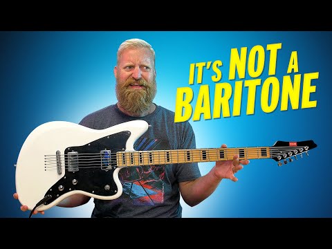 IT'S NOT A BARITONE! - But It is a $200 Bass VI - Checking out the Gear 4 Music 638 "Baritone"