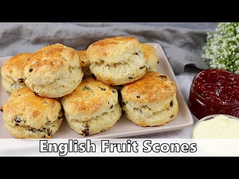 English Fruit Scones Recipe