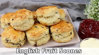 English Fruit Scones Recipe