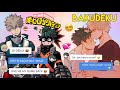 BAKUDEKU SWAP QUIRKS So Do Some Others MHA Texting Story