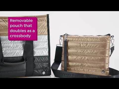 Samantha Brown Tote   Crossbody 2piece Set