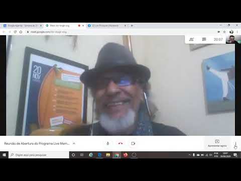 Live de estréia com Mestre Valdenor