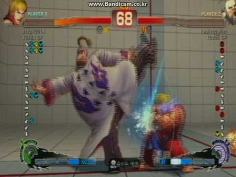 SSF4 Rank Match step1091x(ken) VS realvocalist(rufus)