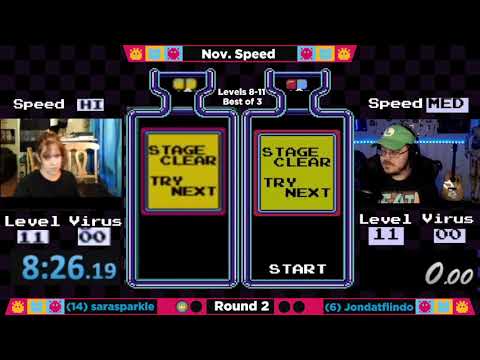 DrMC Speed Monthly November 2021 - sarasparkle vs. JonDatFlindo - Round 2