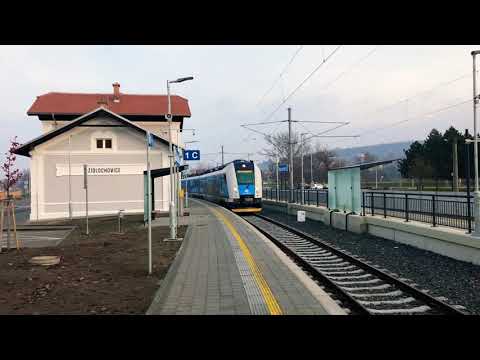 Osobni vlak Zidlochovice 16.12.2019