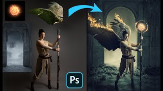 "Godness of Angle" Manipulation Photoshop Tutorial