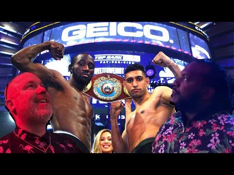 Barstool Breakfast Went To The Amir Kahn Terrence Crawford Fight