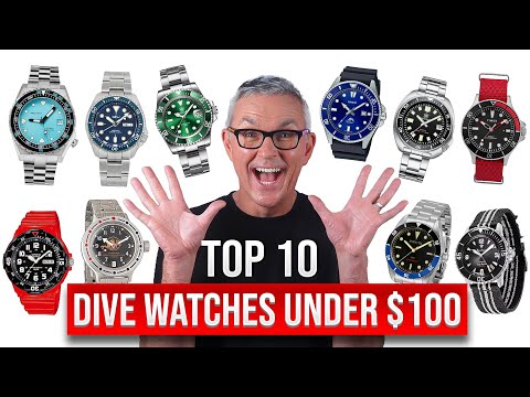 The 10 Best Dive Watches Under $100! 2025 Edition!