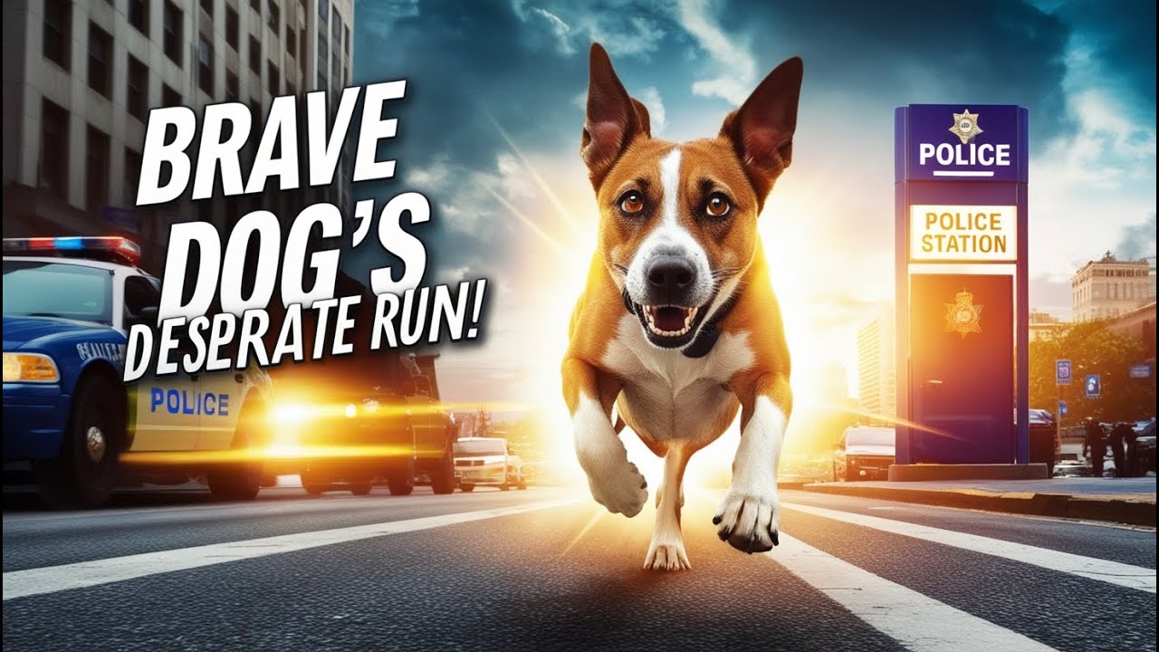 Brave Dog’s Desperate Run to Police Station Leads to Incredible Discovery!