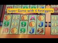 Amazing Win! Super Game with 4 Retriggers! Pompeii Wonder 4 Wonder Wheel