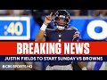 BREAKING: Justin Fields to Start Sunday at Browns | CBS Sports HQ