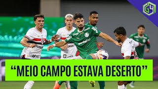 "SÃO PAULO DEU MUITO ESPAÇO PARA O PALMEIRAS, O MEIO CAMPO ERA UM DESERTO", CRITICA MASSINI