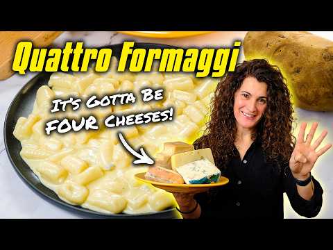 Italian QUATTRO FORMAGGI Dishes | How to Make the Perfect Four Cheese Blend