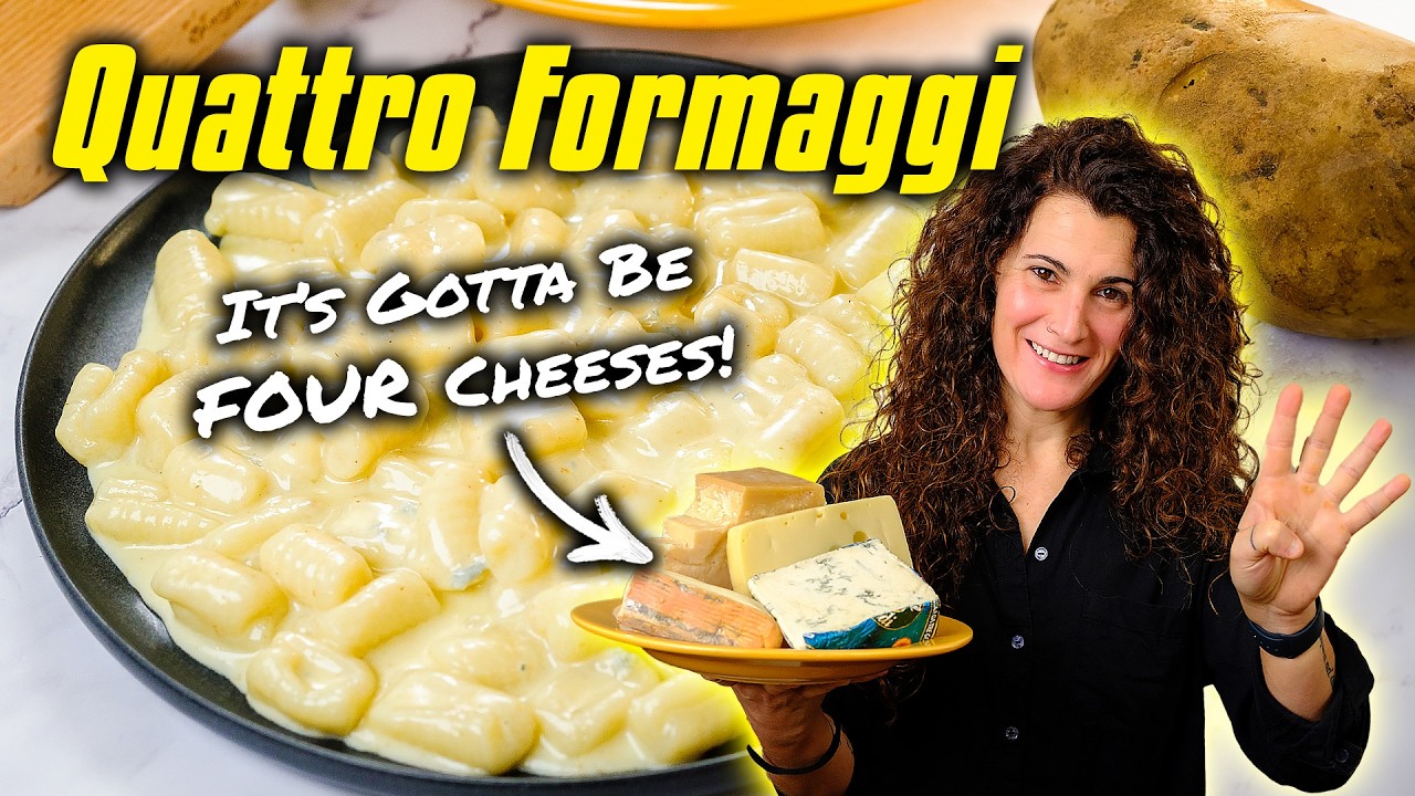 Italian QUATTRO FORMAGGI Dishes | How to Make the Perfect Four Cheese Blend