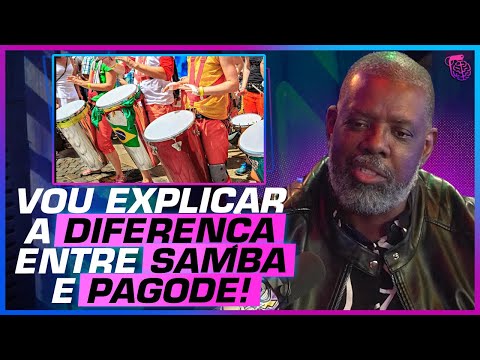 Péricles explains the origin of Samba.