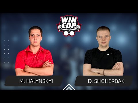 12:45 Mykola Halynskyi - Denys Shcherbak West 2 WIN CUP 22.08.2024 | TableTennis WINCUP