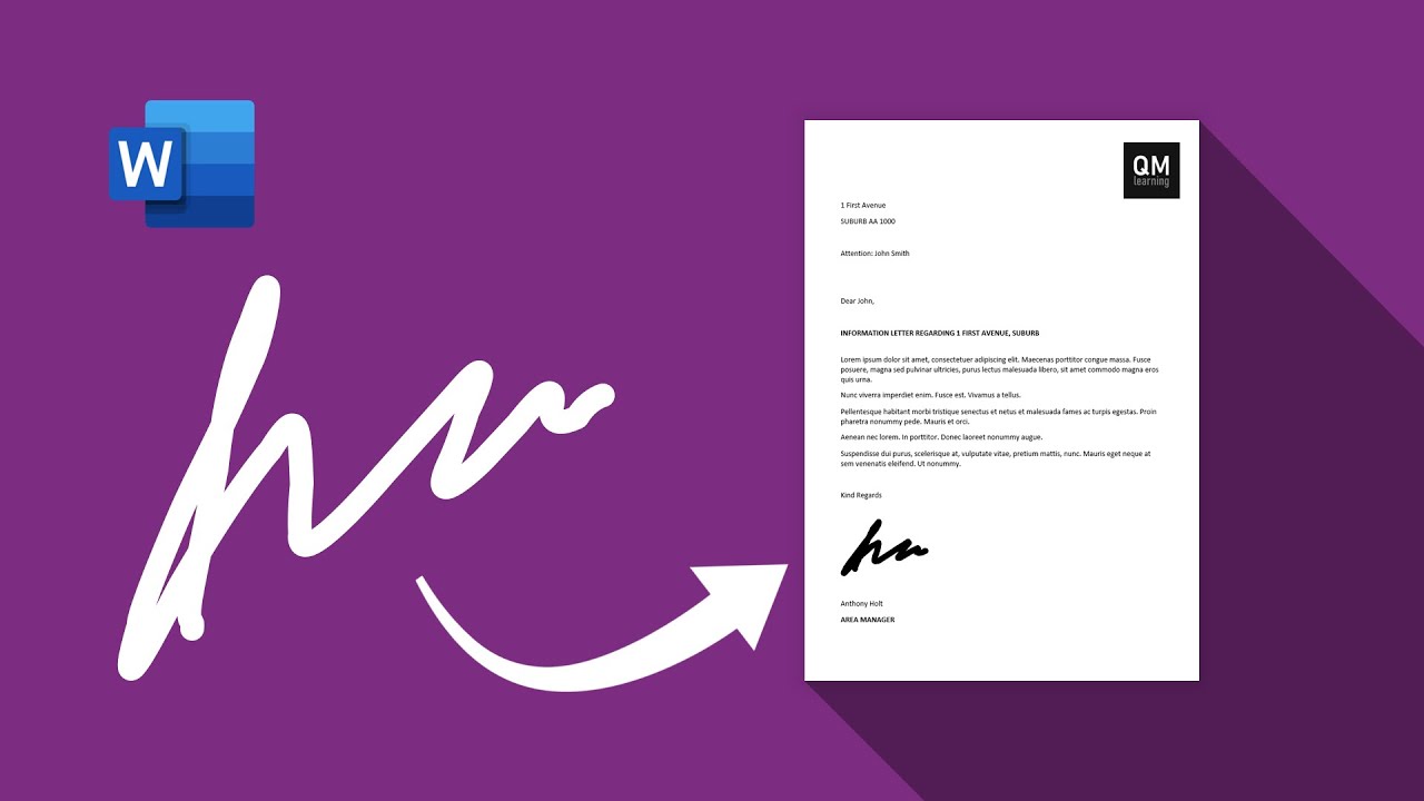 Sign word documents in seconds