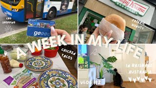 Vlog #2 オーストラリア・ブリスベンでの1週間/ライフスタイルvlog/海外生活/ショッピング