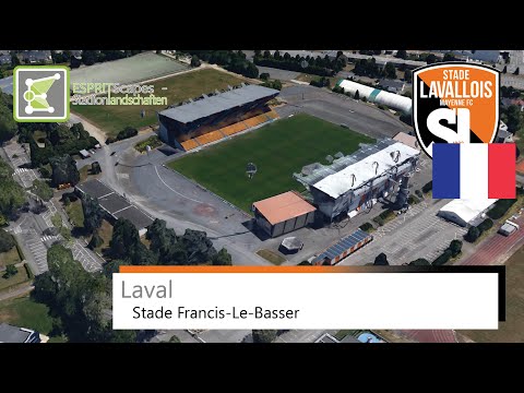 Stade Francis-Le-Basser | Stade lavallois MFC | Google Earth | 2019