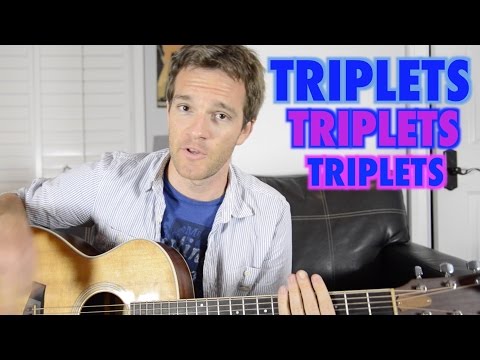 How to Play Guitar Triplets