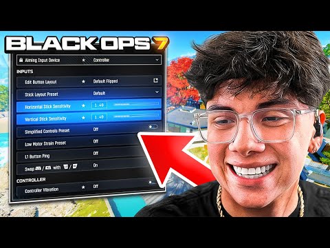 The BEST SETTINGS for BLACK OPS 7 (BO7 Best Controller, Movement & Graphics Settings)
