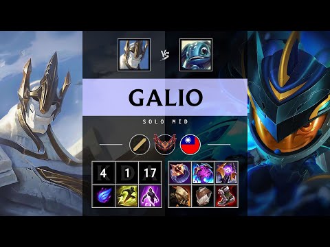 Galio Mid vs Fizz - TW Grandmaster Patch 25.20