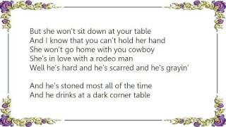 Chris LeDoux - She&#39;s in Love with a Rodeo Man Lyrics