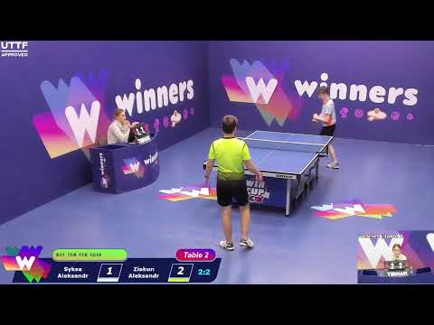 WINners CUP table 2  16.11  Syksa Aleksandr - Ziakun Aleksandr 20:00